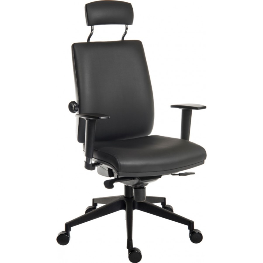 Ergo Plus PU Leather Posture Office Chair